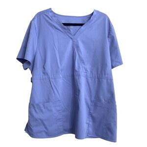 SCRUBS TOPS TWO TOPS 2X Blue